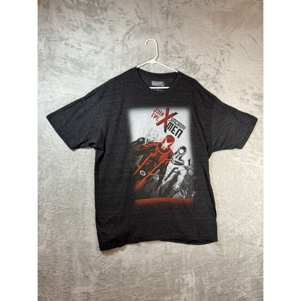 Marvel X Men Shirt Adult Extra Extra Large Gray Super Hero Comics